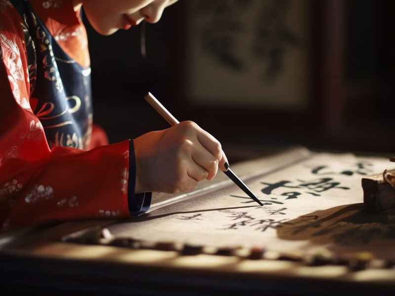 少儿书法故事、少儿书法小故事引入课堂