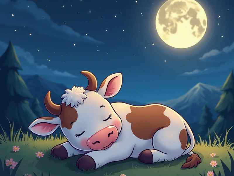 牛 儿童故事、幼儿睡前故事 牛的故事