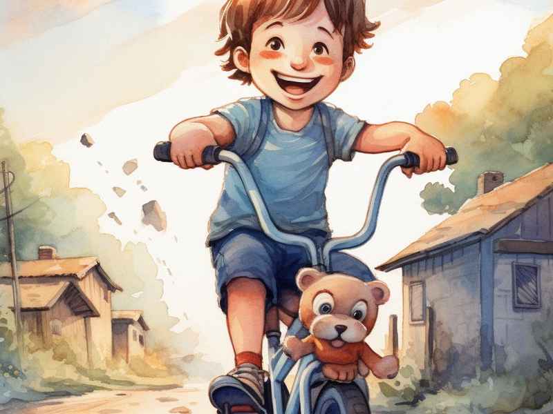 骑自行车的儿童故事；关于骑自行车的幼儿故事