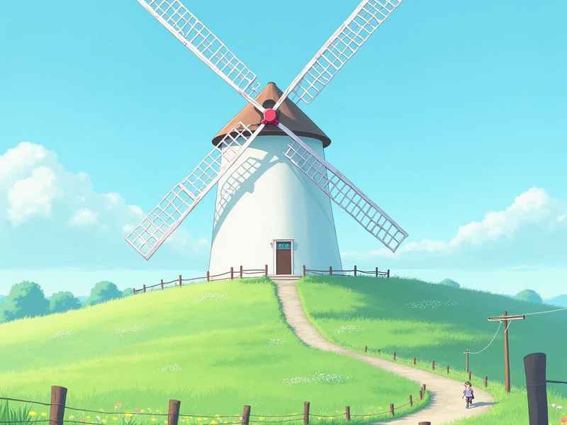 关于风车的宝宝绘本故事，关于风车的宝宝绘本故事内容