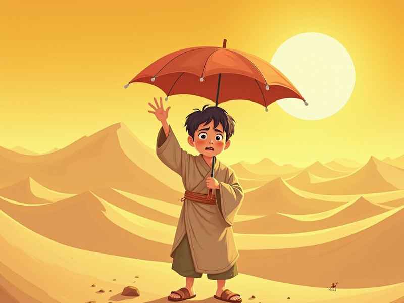 沙漠儿童故事，沙漠婴儿的故事