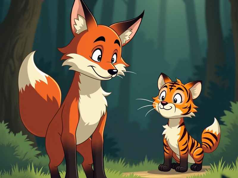 狐假虎威 的寓言故事（狐假虎威 的寓言故事是什么）