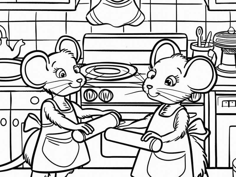 故事涂色画打印 幼儿园涂色画有故事情节的,可打印的