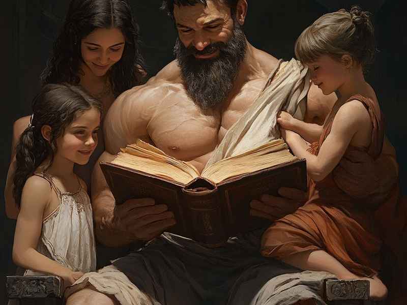 古希腊神话故事儿童读书会分享，希腊神话故事读书分享卡