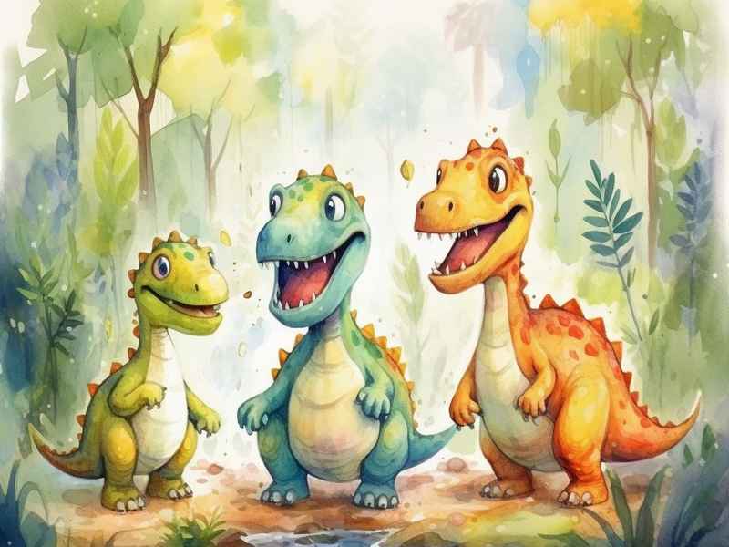 恐龙故事儿童睡前故事、少儿睡前故事恐龙的故事