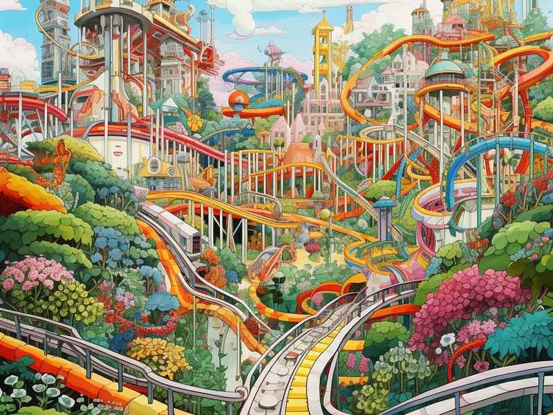 欢乐六一儿童画；欢乐六一儿童节绘画