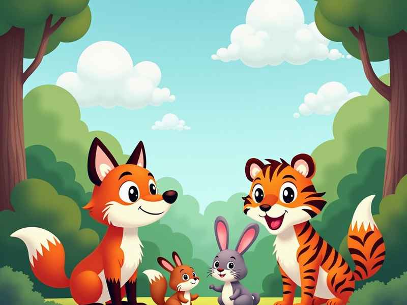 森林里的小动物故事幼儿园，森林里的小动物故事幼儿园教案