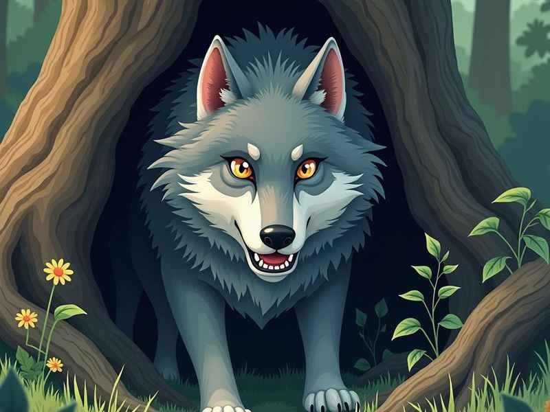 关于大灰狼的儿童故事 关于大灰狼的小故事 关于大灰狼的儿童故事 关于大灰狼的小故事