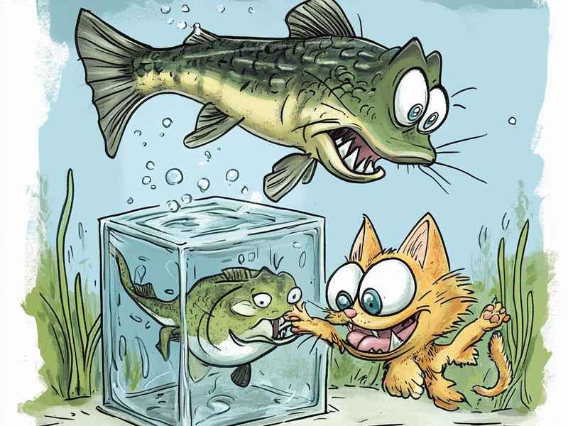 猫和鱼的故事绘本 猫和鱼的故事绘本英语简单
