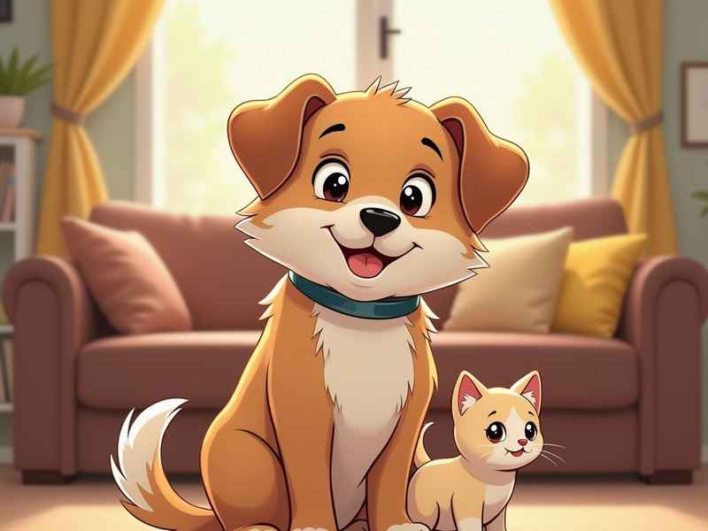 狗妈妈猫宝宝的故事，狗妈妈猫宝宝的故事在线听