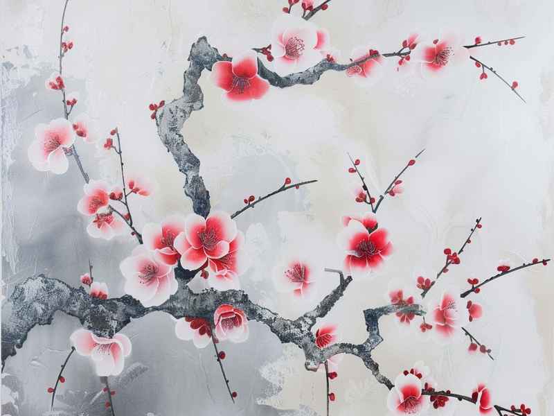 梅花故事配画，梅花故事配画怎么画
