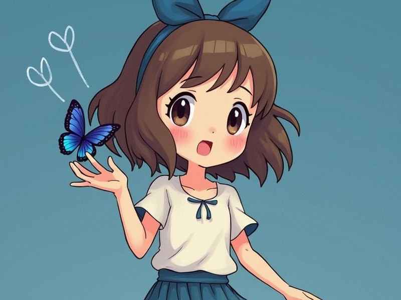 故事《蝴蝶结》；故事《蝴蝶结》好词好句