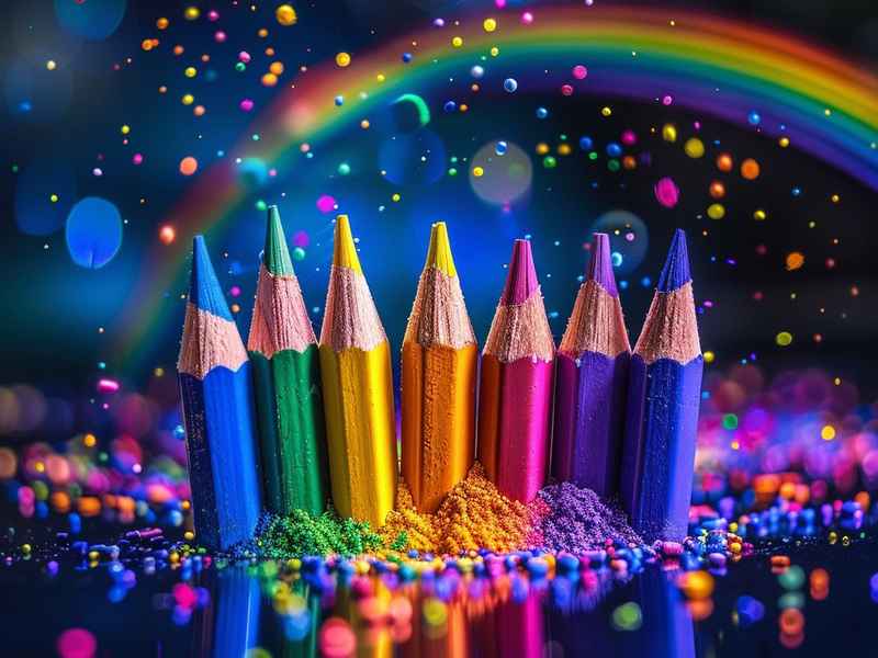 关于铅笔和彩笔的童话、关于铅笔和彩笔的童话作文