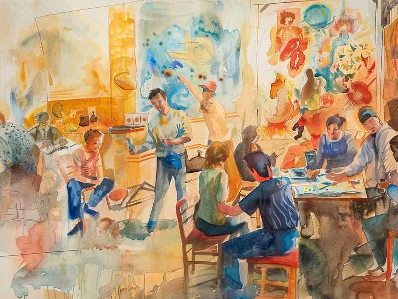 画故事会，绘画故事会