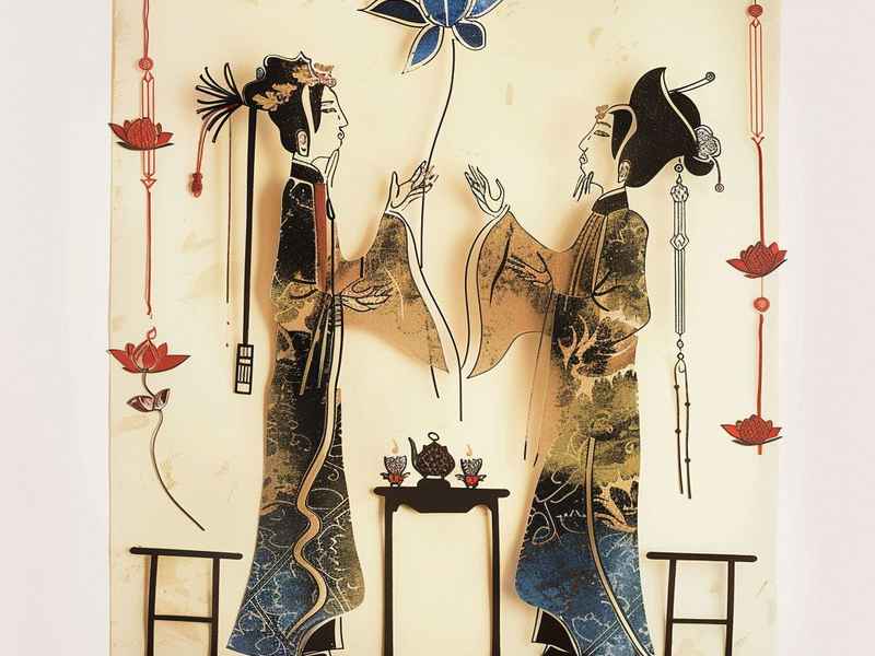皮影戏儿童画（皮影戏儿童画大全）