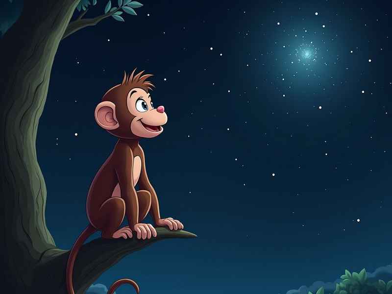 猴子捞月讲故事视频（猴子捞月寓言故事视频）