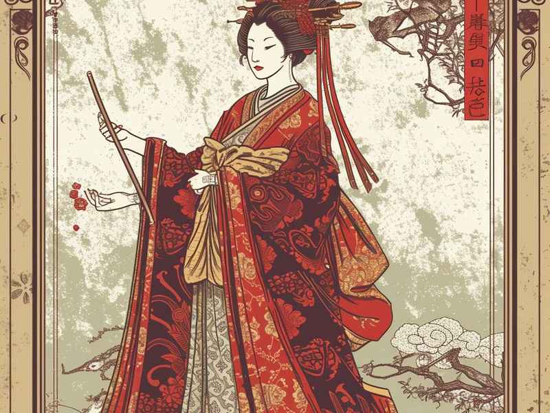 屈原《天问》古籍插画；屈原《天问》古籍插画图片