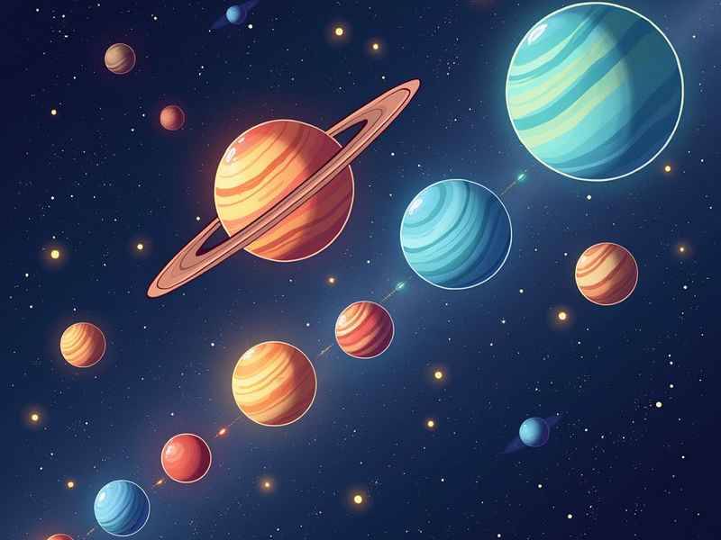 关于八大行星的儿童睡前故事（关于八大行星的儿童科普绘本）