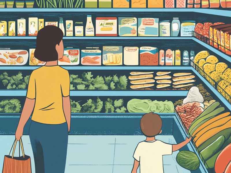 关于孩子逛超市故事、关于孩子逛超市故事的文案