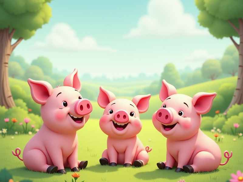三只小猪的幼儿故事、三只小猪的故事幼儿园