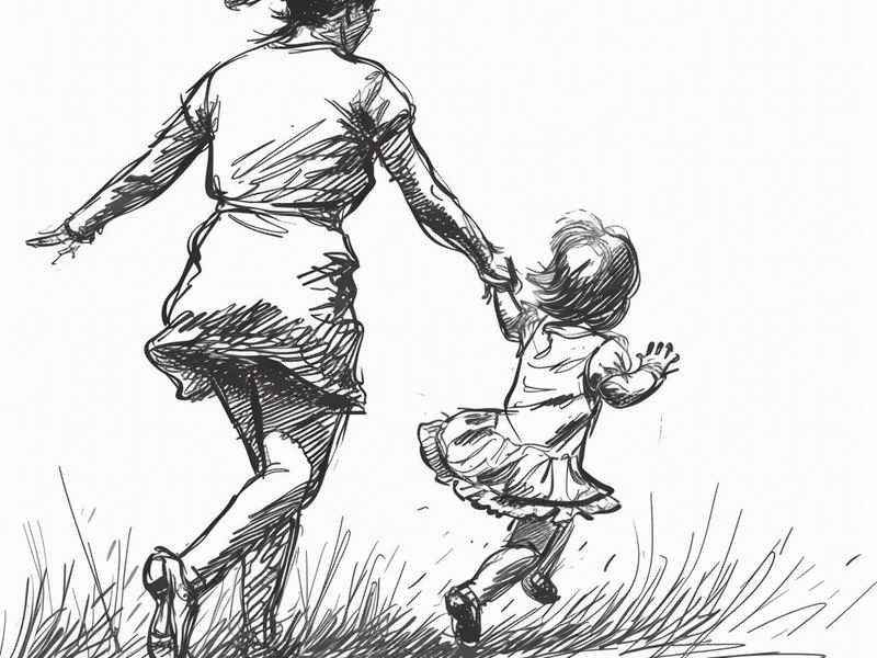 故事画妈妈图片 故事画妈妈图片简笔画