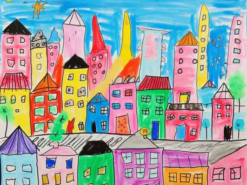 三年级儿童画画大全简单漂亮图片 - 三年级儿童画画大全简单漂亮图片可爱