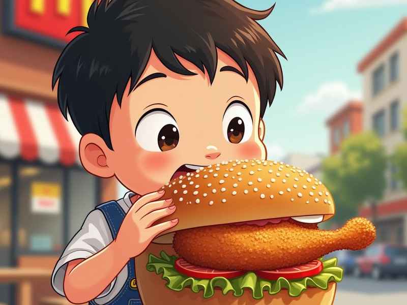汉堡故事儿童睡前故事 汉堡的睡前故事