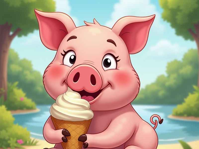 故事小猪吃西瓜 小猪吃西瓜的故事明白的道理