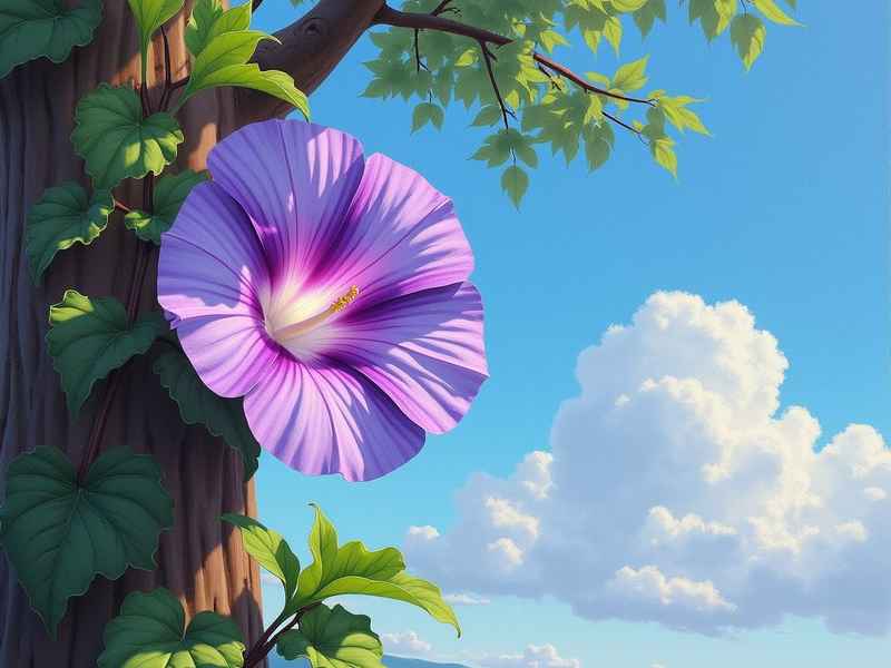 描写牵牛花的儿童故事 关于牵牛花的故事100字