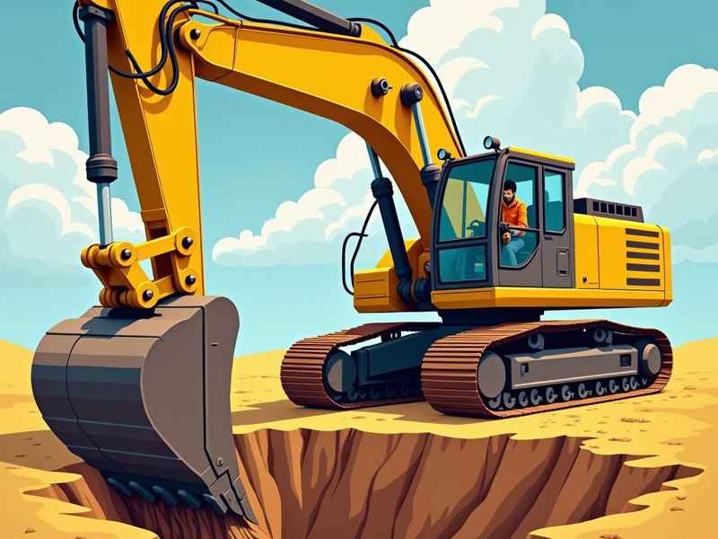 关于挖掘机的故事，关于挖掘机的故事简短