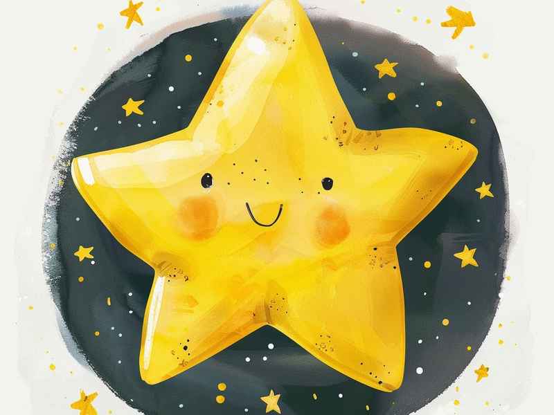 三个星星的故事图片 三个星星的故事图片简笔画