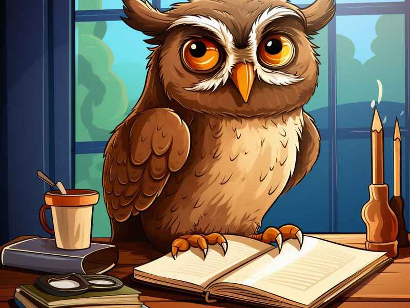猫头鹰的故事儿童故事、猫头鹰的故事幼儿