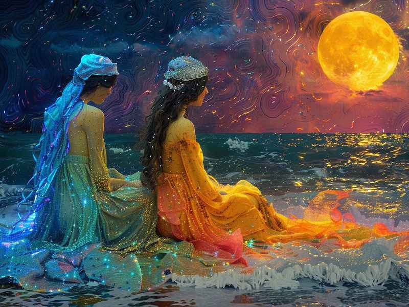 故事海的女儿上下全集；睡前故事海的女儿下集