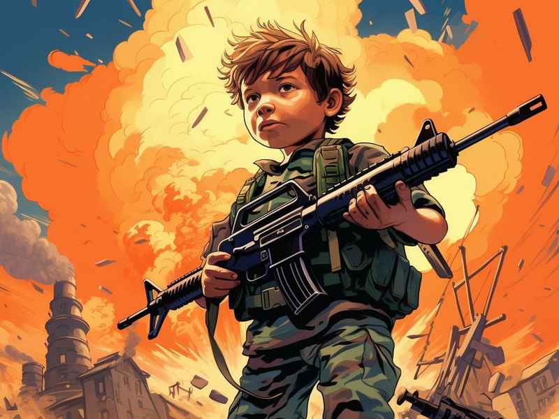 抗战故事儿童故事 - 抗战幼儿故事