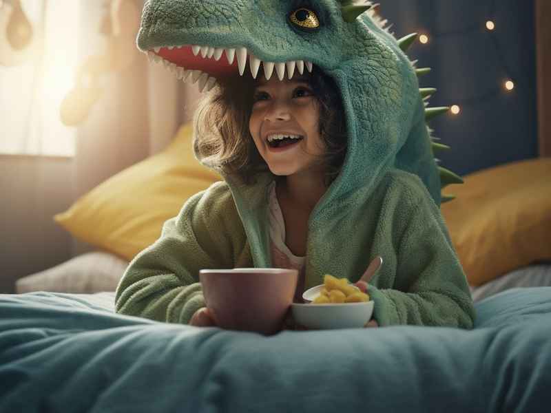 恐龙闹钟儿童（恐龙闹钟儿童画图片）