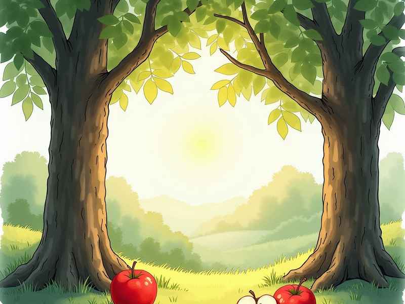 森林的苹果树儿童故事 苹果树的小故事