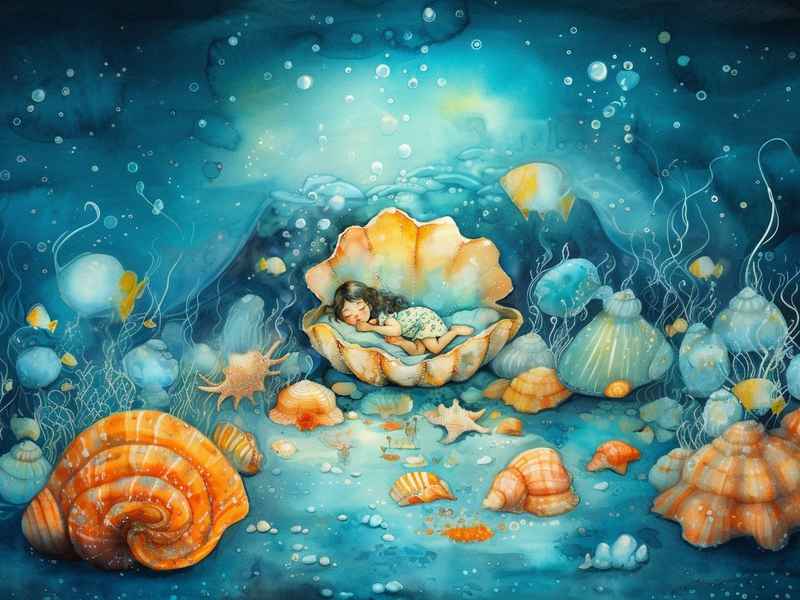 关于贝壳童话的故事简短 关于贝壳的小故事