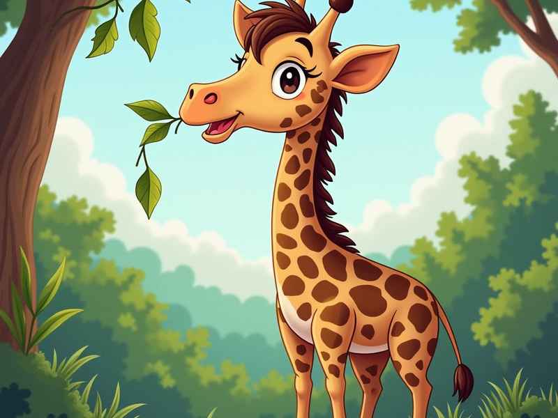 关于长颈鹿的小故事 关于长颈鹿的小故事50字