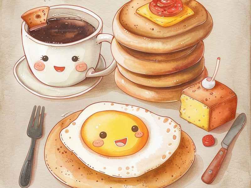 儿童早餐故事读本；关于早餐的幼儿小故事