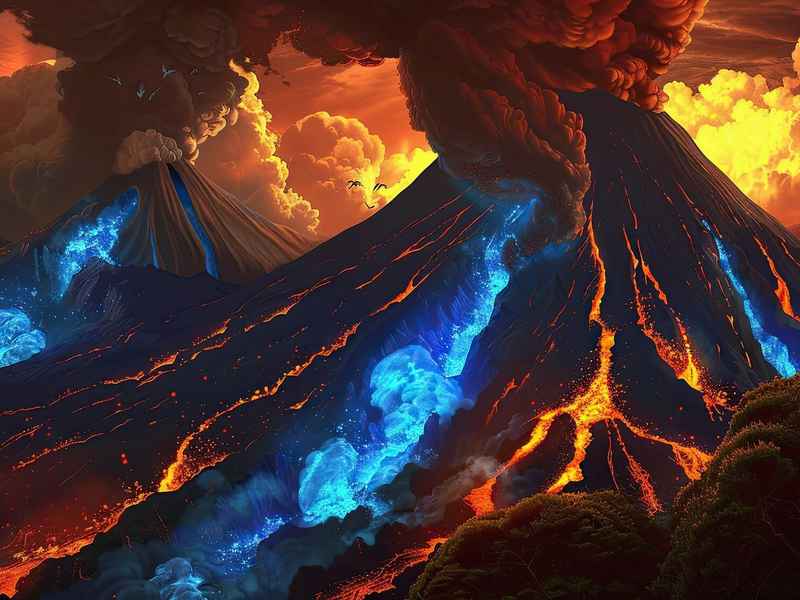 火山爆发绘本故事，火山爆发绘本故事内容