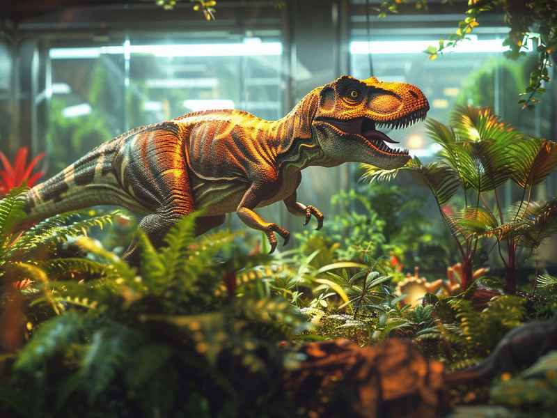 恐龙表演儿童乐园、儿童版恐龙乐园