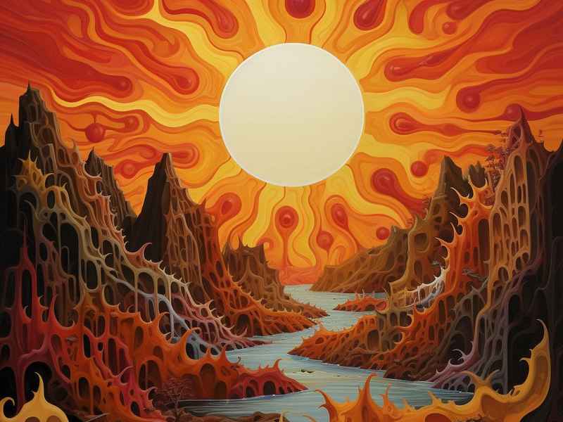 夸父逐日山海经故事、夸父逐日是山海经里面的故事吗