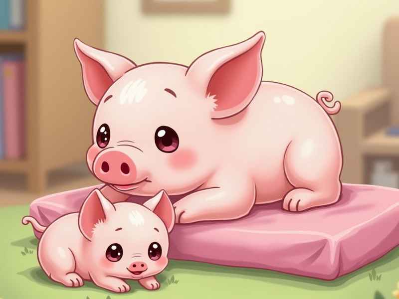 狗妈妈和狗宝宝的儿童故事；狗妈妈和狗宝宝的图片