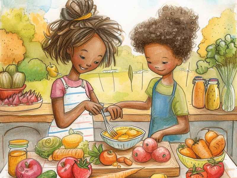 揭秘营养知识儿童故事 幼儿营养故事绘本