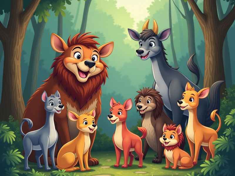 森林王国儿童故事、森林王国的故事怎么写