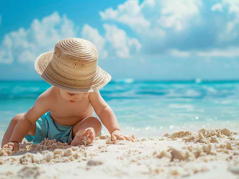 沙滩上的小孩故事（沙滩上的小孩故事简介）