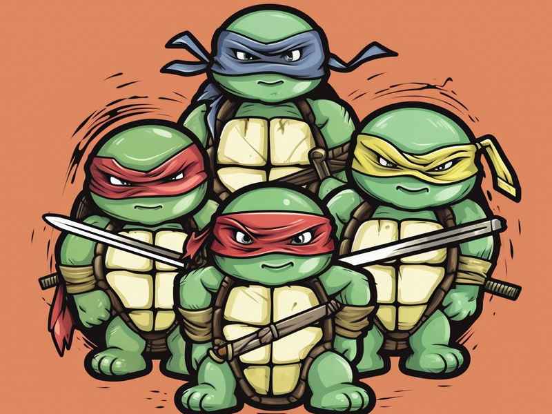 忍者神龟 儿童故事、忍者神龟绘本故事