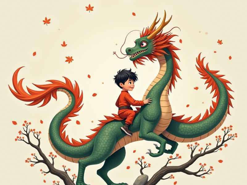 龙的故事儿童简短图画（龙的故事大全简短）