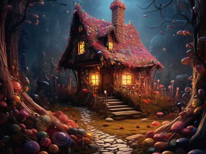 森林里的糖果屋故事（森林里的糖果屋故事简介）