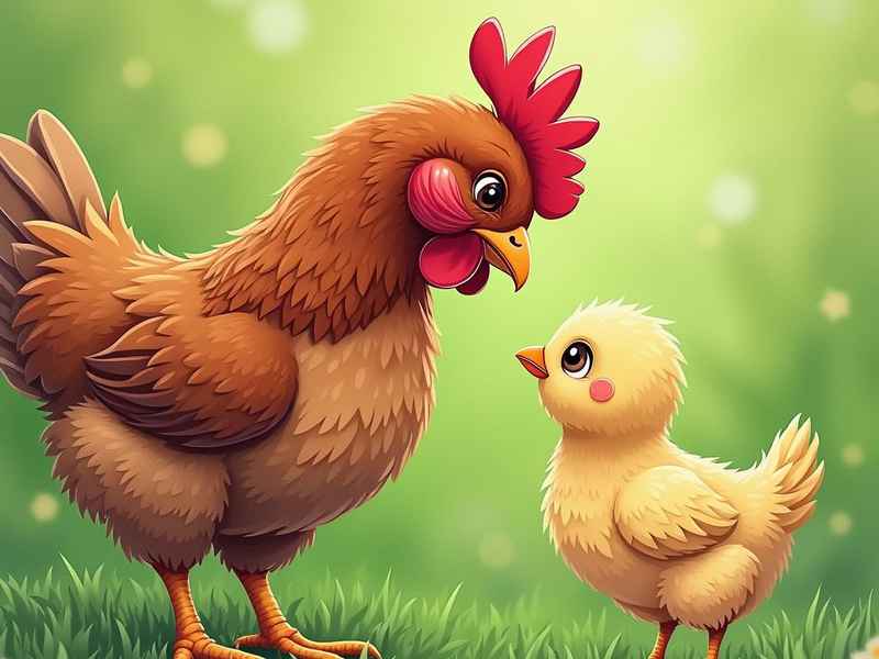 母鸡儿童睡前故事、小母鸡睡前故事